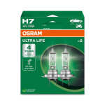 2 ampoules h7 12v osram ultra life - hcb