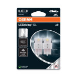 2 ampoules led osram cool white ledriving w21 / 5w 12v 0, 4 / 1, 9w