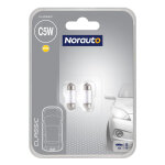 2 ampoules navette c5w norauto classic