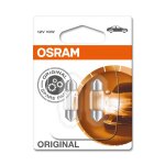 2 ampoules osram original navette c10w 12v 10w