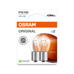 2 ampoules p21w 12v osram original