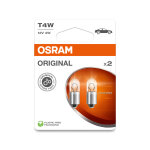 2 ampoules t4w 12v osram original