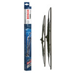 2 balais d'essuie - glace bosch twin avec spoiler 533s