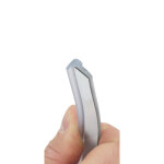 2 butoirs transparents autocollants pour porti�res 50cm norauto