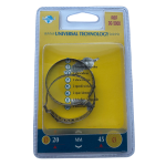 2 colliers de serrage 20 � 45 mm techmax dg5000
