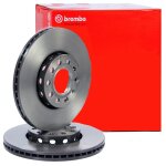 2 disques de frein brembo vernis uv 09. 8969. 21