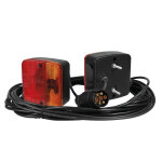 2 feux arrire avec cble entre feux de 4 m et cble d'alimentation de 7. 5 m