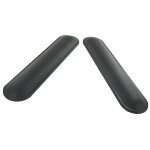 2 protections noires autocollantes pour carrosserie 25 x 5 cm norauto
