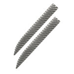 2 protections de r�troviseurs norauto 13 x 1, 6 cm transparent