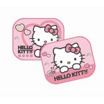 2 rideaux pare - soleil  ventouses latraux hello kitty 44 x 35 cm