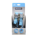 2 sangles  boucle zamak norauto pour moto 2, 5 m