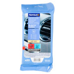 20 lingettes nettoyantes plastiques finition satine norauto