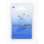 3 fusibles en verre 2 a