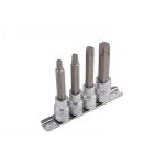 4 douilles longues torx t40 - t70 carré 1 / 2'' laser 2379 4 douilles longues torx t40 - t70 carré 1 / 2'' laser 2379
