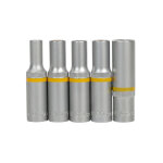 5 douilles longues torx t8 - t14 carré 3 / 8'' norauto 5 douilles longues torx t8 - t14 carré 3 / 8'' norauto