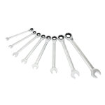 8 cl�s mixtes � cliquet spline 7 - 18 mm norauto