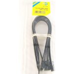 8 serre - cbles noir 270 x 7, 5 mm rdi