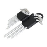 9 cls coudes longues torx creuses t10 - t50 norauto