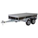 Bche plate norauto pour remorque bois 2 essieux dbd