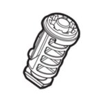 Barillet plastique noir n003 norauto