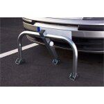 Barrire de parking rabattable eco en acier  5 cm mottez b307cpr