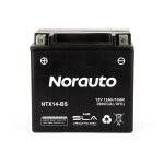 Batterie moto / scooter norauto ntx14 - bs sla agm