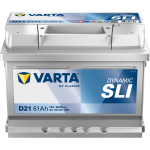 Batterie varta d21 silver sli 61 ah - 600 a