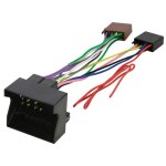 C�ble d alimentation �lectrique phonocar avec connecteur iso pour citro�n / fiat / lancia