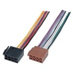 C�ble d'alimentation phonocar avec connecteur iso ref. 04620