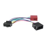 Câble d'autoradio jvc avec connecteur iso À 16 broches pour l'alimentation et les Câble d'autoradio jvc avec connecteur iso À 16 broches pour l'alimentation et les