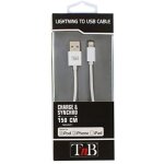 C�ble usb lightning tnb blanc 1 m