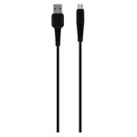 Cble usb micro usb tnb nylon blanc 2 m