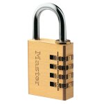 Cadenas � combinaison laiton 40 mm masterlock 604eurd