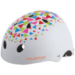 Casque vlo junior polisport urban radical triangles s