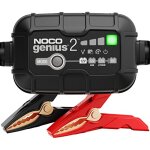 Chargeur de batterie de voiture noco genius2eu 2a, 6v et 12v