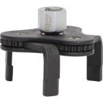 Cl araigne pour filtre  huile 3 / 8'' + 1 / 2'', diamtre 62 - 102 mm