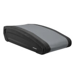 Coffre de toit pliant norauto bermude flex en tissu gris 540l