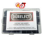 Coffret drelect assortiment de 200 gaines thermortractables