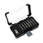 Coffret d'embouts torx t20 - t55 carr 1 / 2  norauto 15 pices