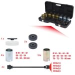 Coffret pour le montage et le d�montage des roulements, 37 pcs 700. 1550 ks tools