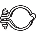 Collier chappement bosal 254 - 240