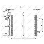 Condenseur avec dshydrateur nrf 35783 easy fit