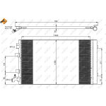 Condenseur avec dshydrateur nrf 35932 easy fit
