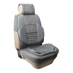 Couvre - siège en velours norauto argent Couvre - siège en velours norauto argent