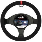 Couvre volant en microfibre type rally sracing