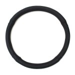 Couvre volant norauto en cuir noir