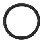 Couvre volant norauto en cuir noir pour vhicule utilitaire