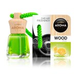 Désodorisant voiture aroma wood bottle senteur citron 4ml Désodorisant voiture aroma wood bottle senteur citron 4ml