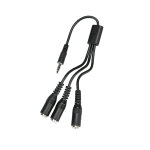 Doubleur jack 3, 5 mm m�le vers 3 femelles norauto
