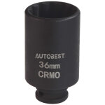 Douille � choc carr� 1 / 2 autobest 36 mm
